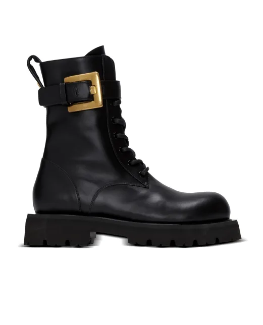 Balmain Черевики Ranger Anthem із телячої шкіри - Артикул: HN1TC292LVIT