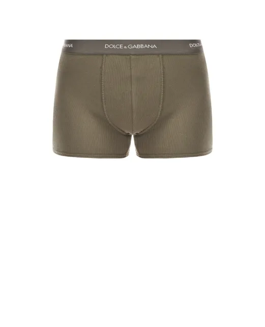 Dolce&Gabbana Труси-боксерки з логотипом - Артикул: M4C13J-ONN96