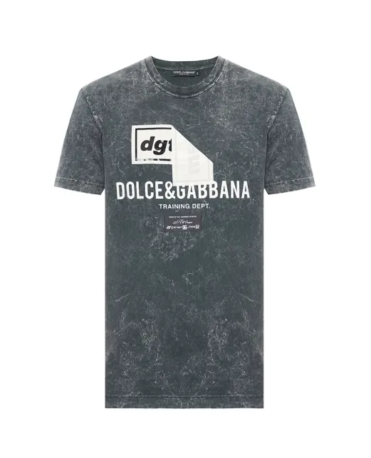 Dolce&Gabbana Футболка з принтом - Артикул: G8RN8T-G7POI
