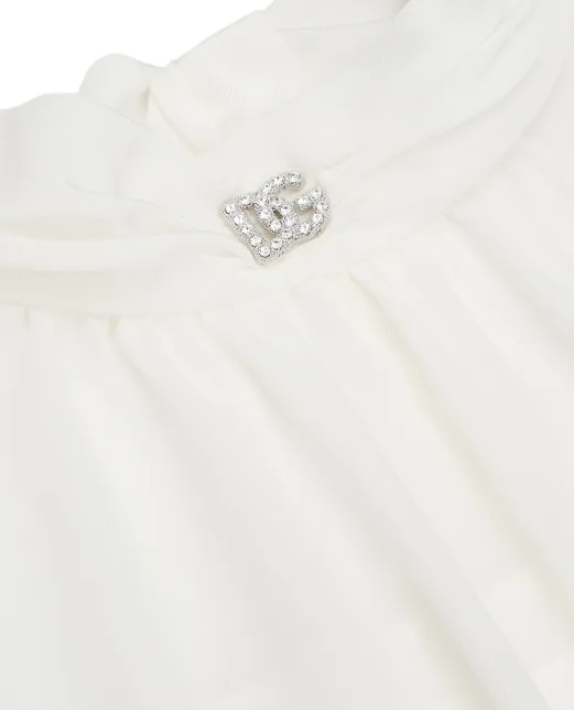 Dolce&Gabbana Дитяча блуза з шовку - Артикул: L56S48-FU1A8-B