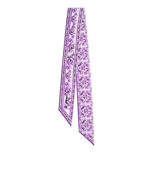 Dolce&Gabbana Лента твили из шелка - Артикул: FS215A-GDAOY