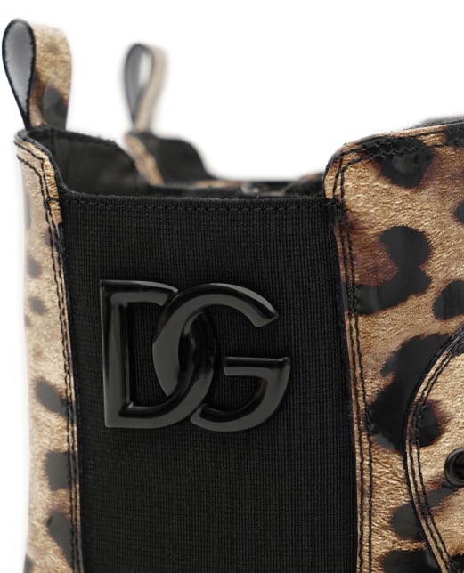 Dolce&Gabbana Дитячі черевики з глянсової шкіри - Артикул: D11360-AM568-L