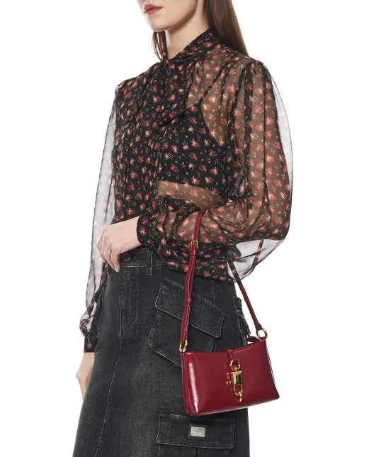 Dolce&Gabbana Cумка на плечо Lock из телячьей кожи - Артикул: BB7891-AZ000