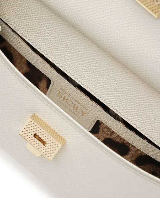Dolce&Gabbana Сумка Sicily Small из телячьей кожи - Артикул: BB7116-B1001