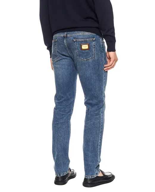 Dolce&Gabbana Джинси з логотипом - Артикул: GY07CD-G8PK5