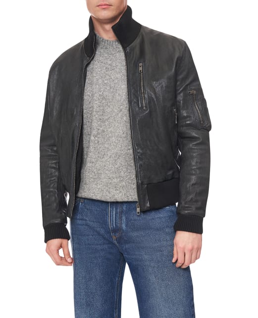 Dolce&Gabbana Куртка из кожи - Артикул: G9BQOL-HULXI
