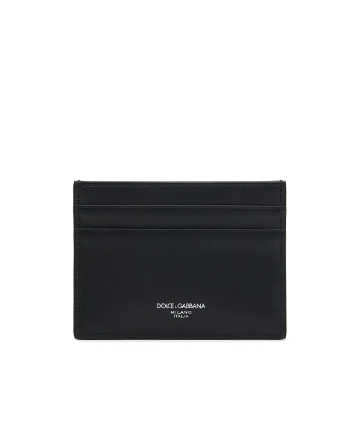 Dolce&Gabbana Визитница из плетеной телячьей кожи - Артикул: BP0330-AN419