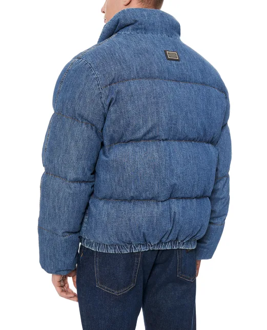 Dolce&Gabbana Куртка джинсовая утепленная - Артикул: G9BUCD-G8NW5