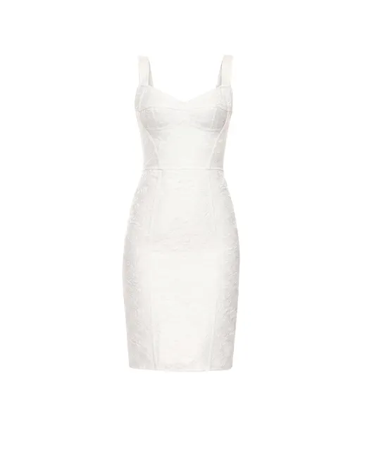 Dolce&Gabbana Платье из парчи - Артикул: F63G9T-HJMR4