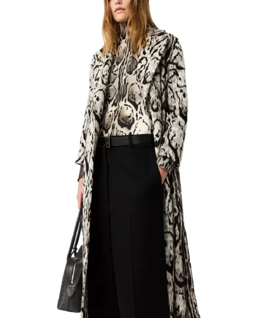 Stella McCartney Боди с высоким воротником и принтом - Артикул: 6T02793HS320