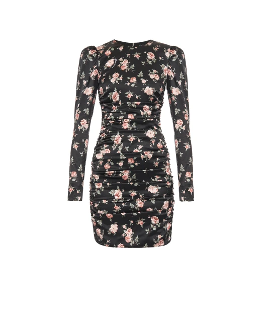 Dolce&Gabbana Сукня з принтом із шовку - Артикул: F60G3T-FSA8H