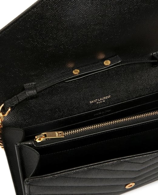 Saint Laurent Шкіряна сумка Cassandre Chain Wallet - Артикул: 377828-BOW01