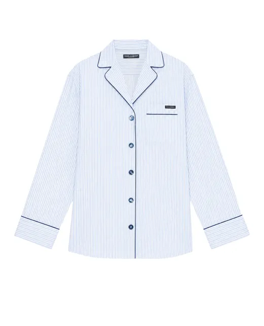 Dolce&Gabbana Рубашка Vanity в полоску (костюм) - Артикул: F5U37T-FR510