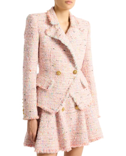 Balmain Жакет із твіду - Артикул: HF1SI004XM17