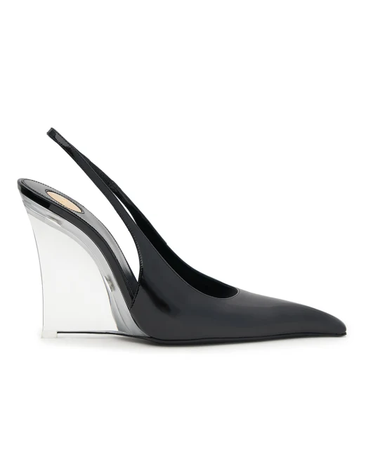 Saint Laurent Туфли Miller из кожи - Артикул: 825104-1TVAN