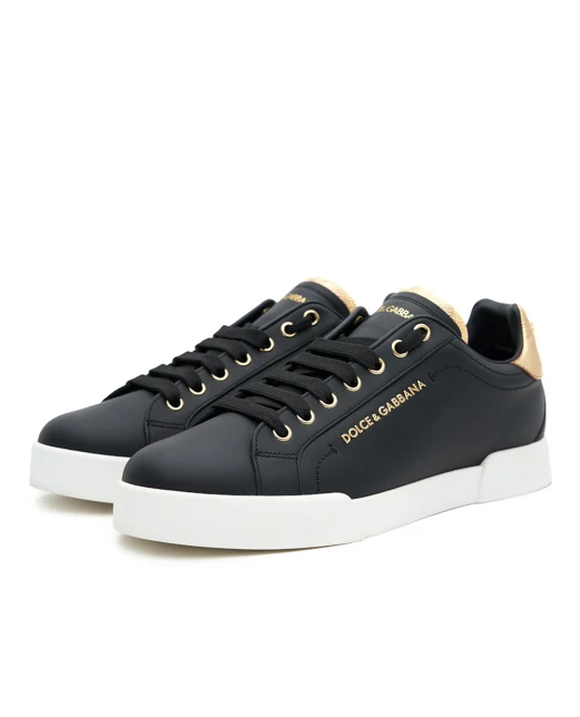 Dolce&Gabbana Кеди Portofino зі шкіри - Артикул: CK2329-AN298