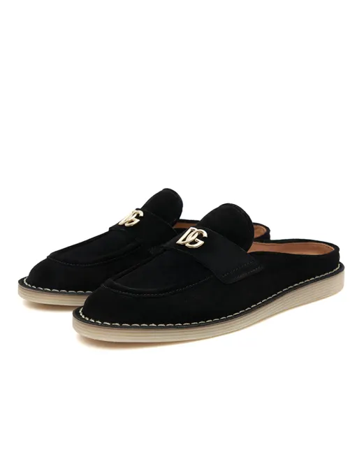 Dolce&Gabbana Мюли из телячьей замши - Артикул: CI0209-AS707