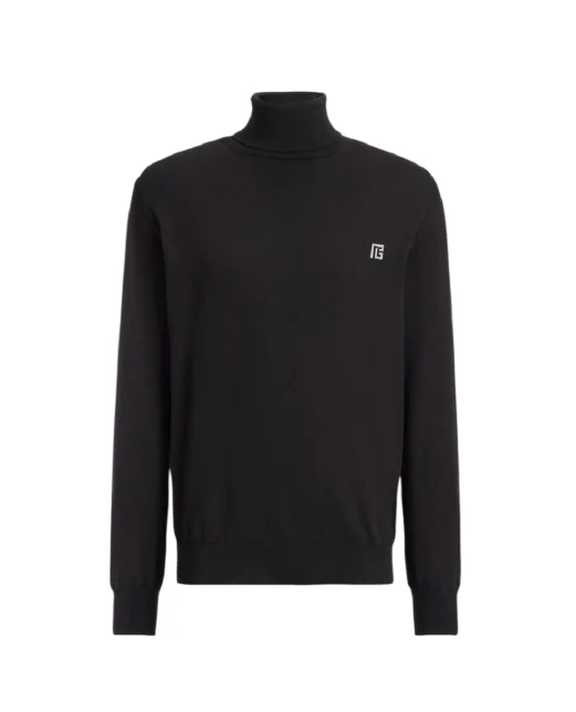 Balmain Гольф из хлопка и шелка - Артикул: HH1KH050KJ53