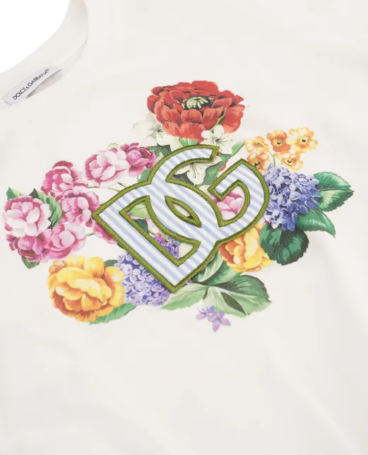 Dolce&Gabbana Дитяча футболка - Артикул: L5JTOZ-G7O2A-B