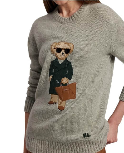 Ralph Lauren Collection Свитер из кашемира Polo Bear - Артикул: 290981645001