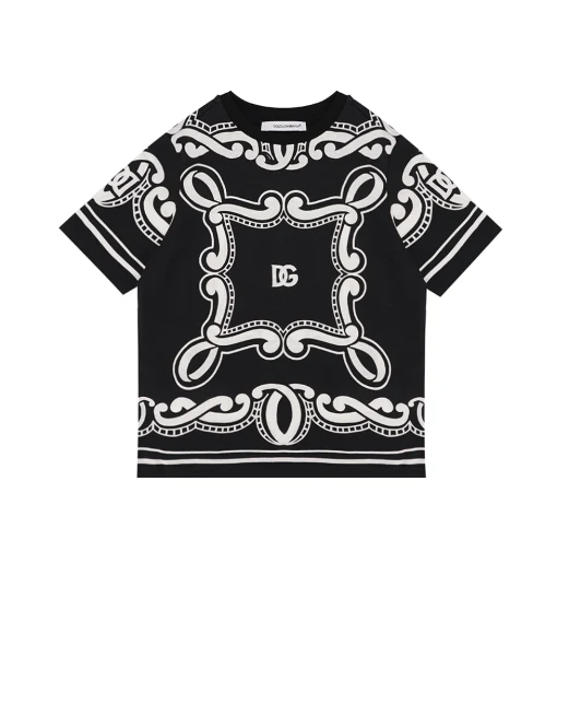 Dolce&Gabbana Детская футболка - Артикул: L4JTHU-II7FY-B