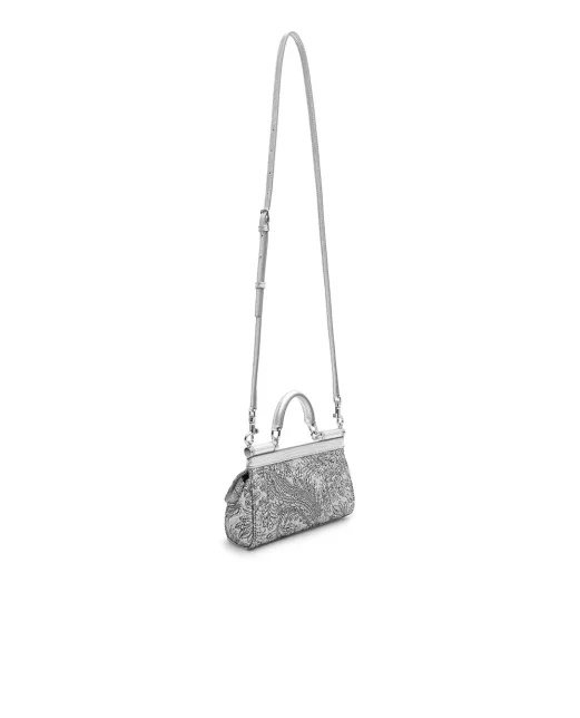 Dolce&Gabbana Сумка Sicily из парчи - Артикул: BB7116-BR817