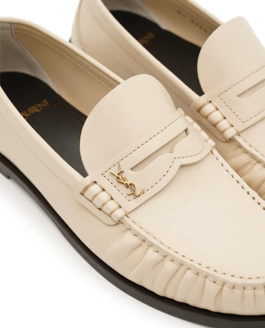 Saint Laurent Лофери LAURENT із телячої шкіри - Артикул: 820648-AAELH