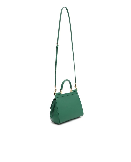 Dolce&Gabbana Сумка Sicily Medium из телячьей кожи - Артикул: BB6003-B1001