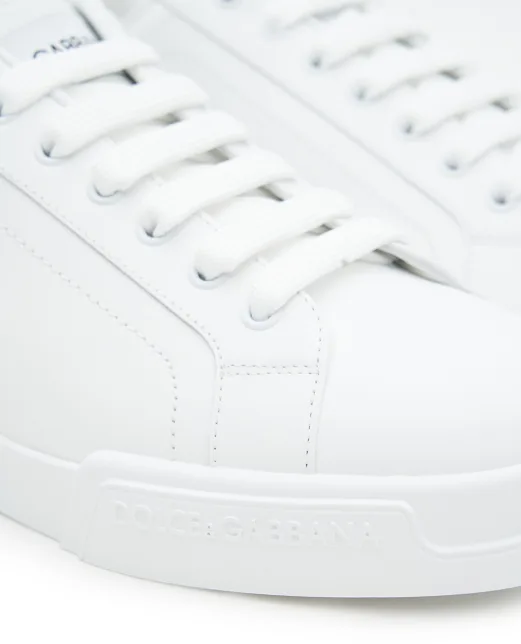 Dolce&Gabbana Кеды Portofino из кожи - Артикул: CS2332-A1065