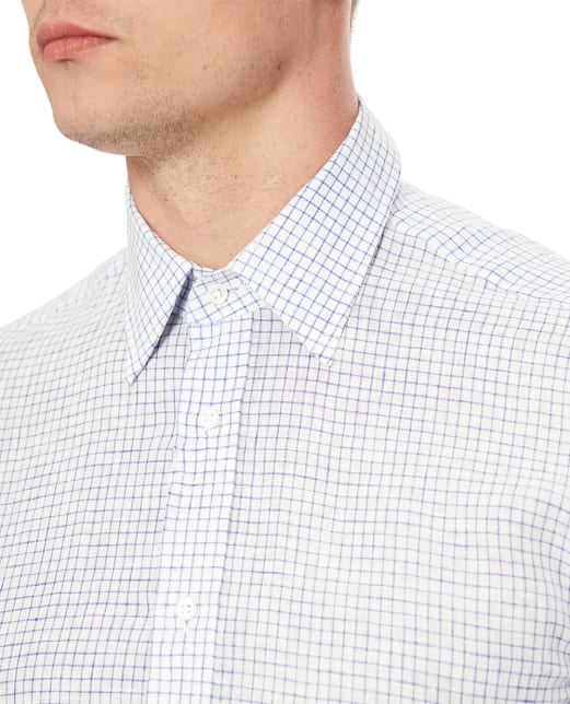 Ralph Lauren Purple Label Рубашка из льна - Артикул: 791964448001