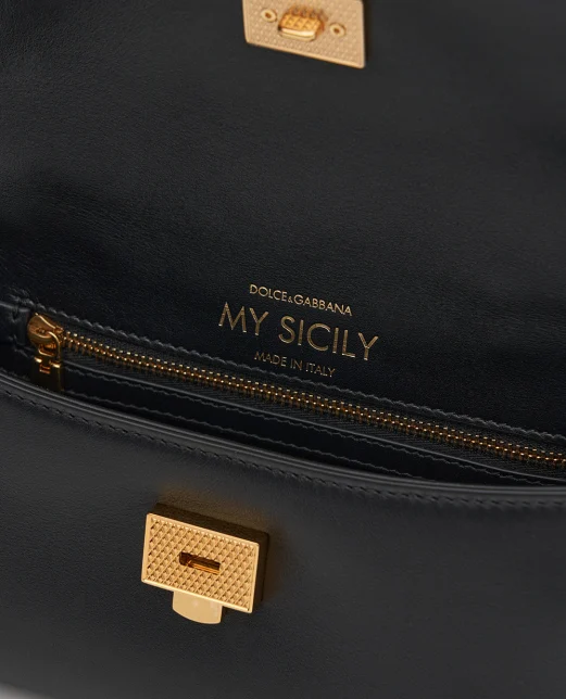 Dolce&Gabbana Сумка My Sicily Small из телячьей кожи - Артикул: BB7864-B7321