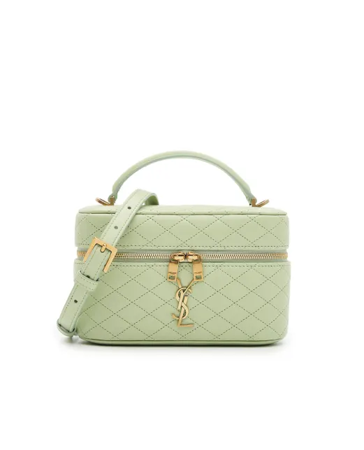 Saint Laurent Кожаная сумка Gaby - Артикул: 766731-1EL07