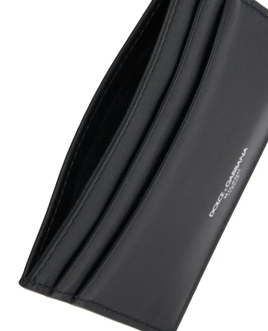 Dolce&Gabbana Визитница из плетеной телячьей кожи - Артикул: BP0330-AN419