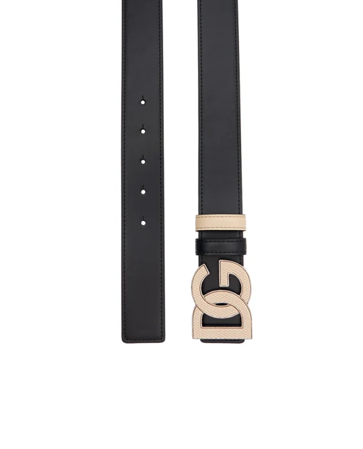 Dolce&Gabbana Ремень двусторонний из кожи - Артикул: BC4966-AZ345