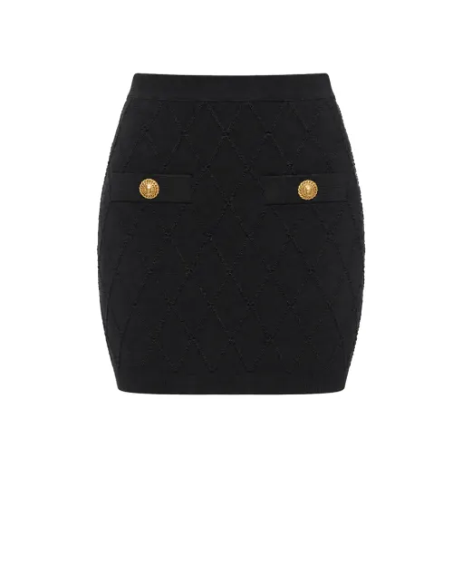 Balmain Спідниця - Артикул: HF1LB015KK20