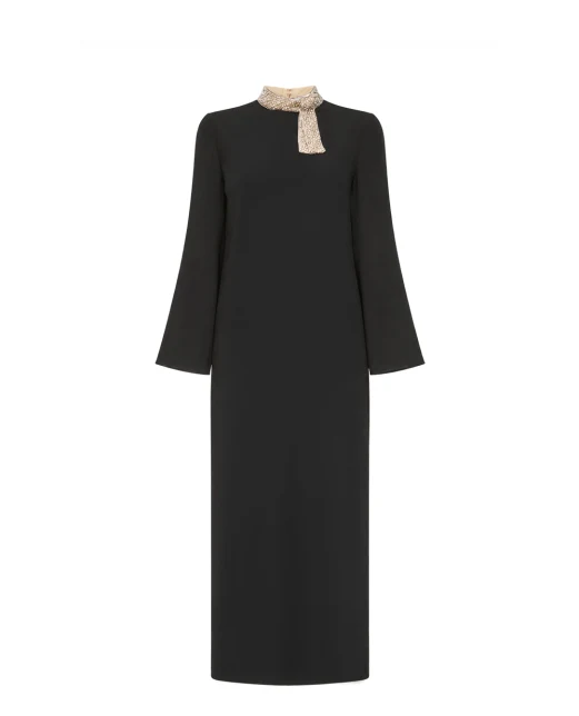Valentino Платье Cady Couture из шелка - Артикул: 9B3VAKK11MM