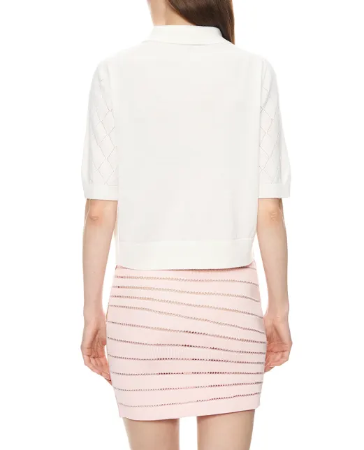 Balmain Поло з вовни - Артикул: HF1GB040KJ99