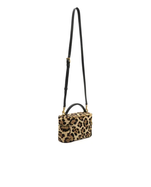 Saint Laurent Сумка GABY из кожи с ворсом пони - Артикул: 798098-AAE6T