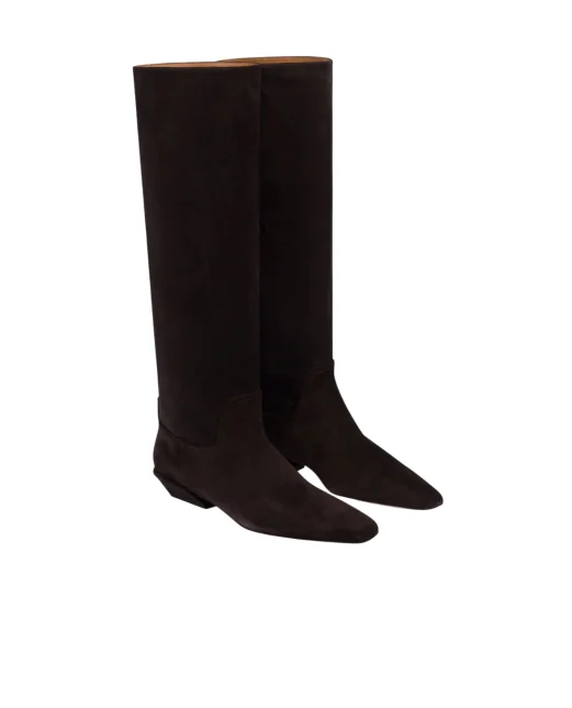 Paris Texas Ботинки Bennina boot 25 из замши - Артикул: PX1363-XV003