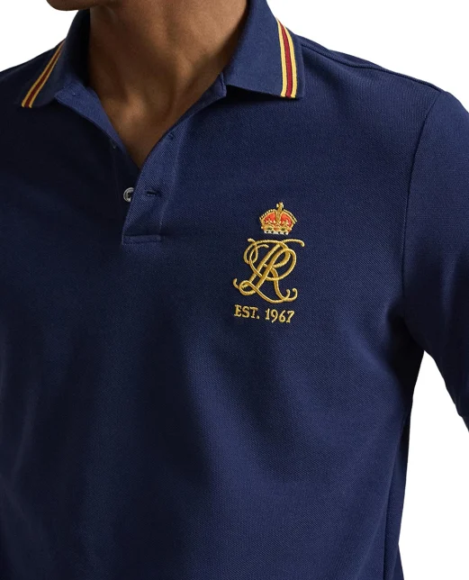 Polo Ralph Lauren Поло с вышивкой логотипа - Артикул: 710B14507002