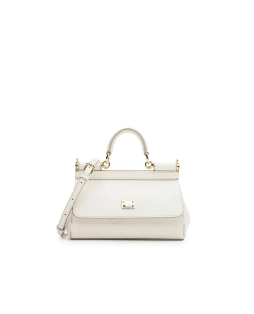 Dolce&Gabbana Сумка Sicily Small из телячьей кожи - Артикул: BB7116-B1001