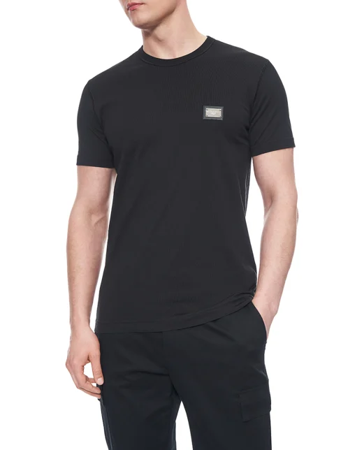 Dolce&Gabbana Футболка с логотипом - Артикул: G8PT1T-G7P1B
