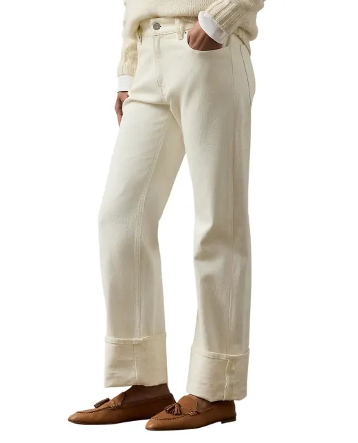 Ralph Lauren Collection Джинсы с подворотами - Артикул: 290P09821001