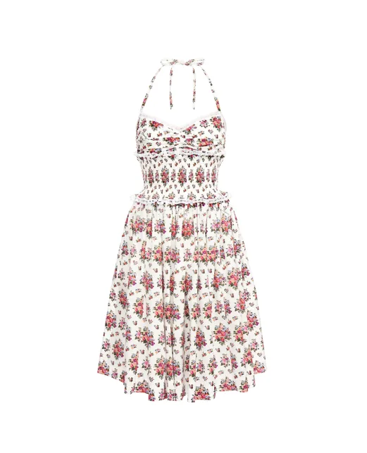 Dolce&Gabbana Сукня з квітковим принтом - Артикул: F60F8T-HS5UA