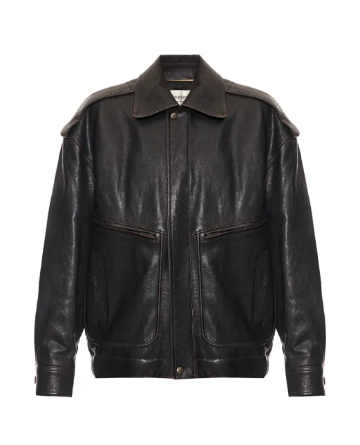 Saint Laurent Куртка з овечої шкіри - Артикул: 858510-YCNX2