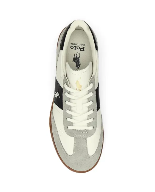 Polo Ralph Lauren Кроссовки Heritage Aera из кожи и замши - Артикул: 809956119002