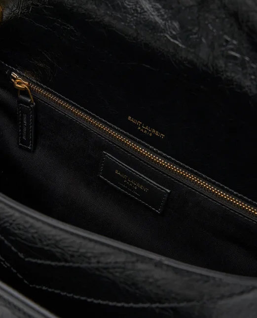 Saint Laurent Сумка Niki Medium з телячої шкіри - Артикул: 633184-0EN07