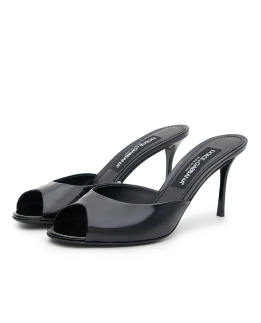 Dolce&Gabbana Мюли Keira из лакированной кожи - Артикул: CR2023-A1471