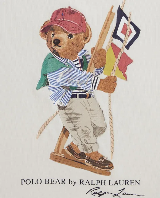 Polo Ralph Lauren Детская футболка Polo Bear - Артикул: 322A12428002