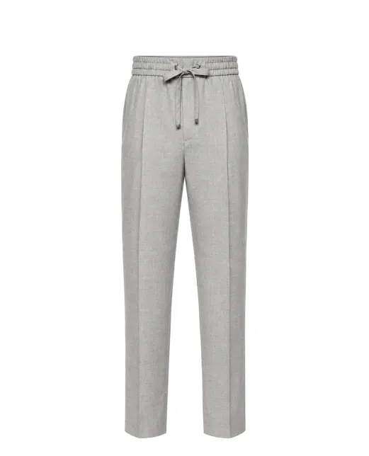 Dolce&Gabbana Штани-джоггери з вовни - Артикул: GP26FT-HU2CT